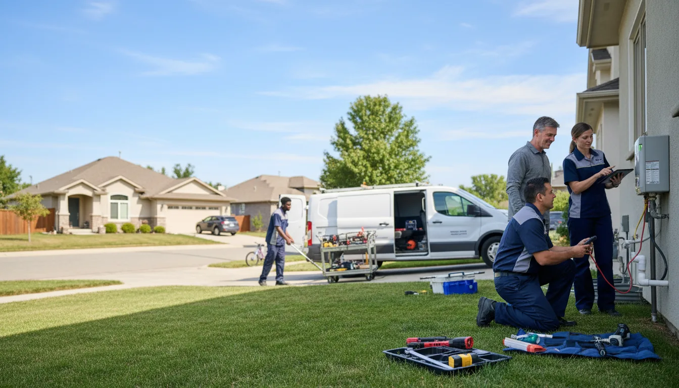 Tankless water heater service in Hazel Hurst, PA